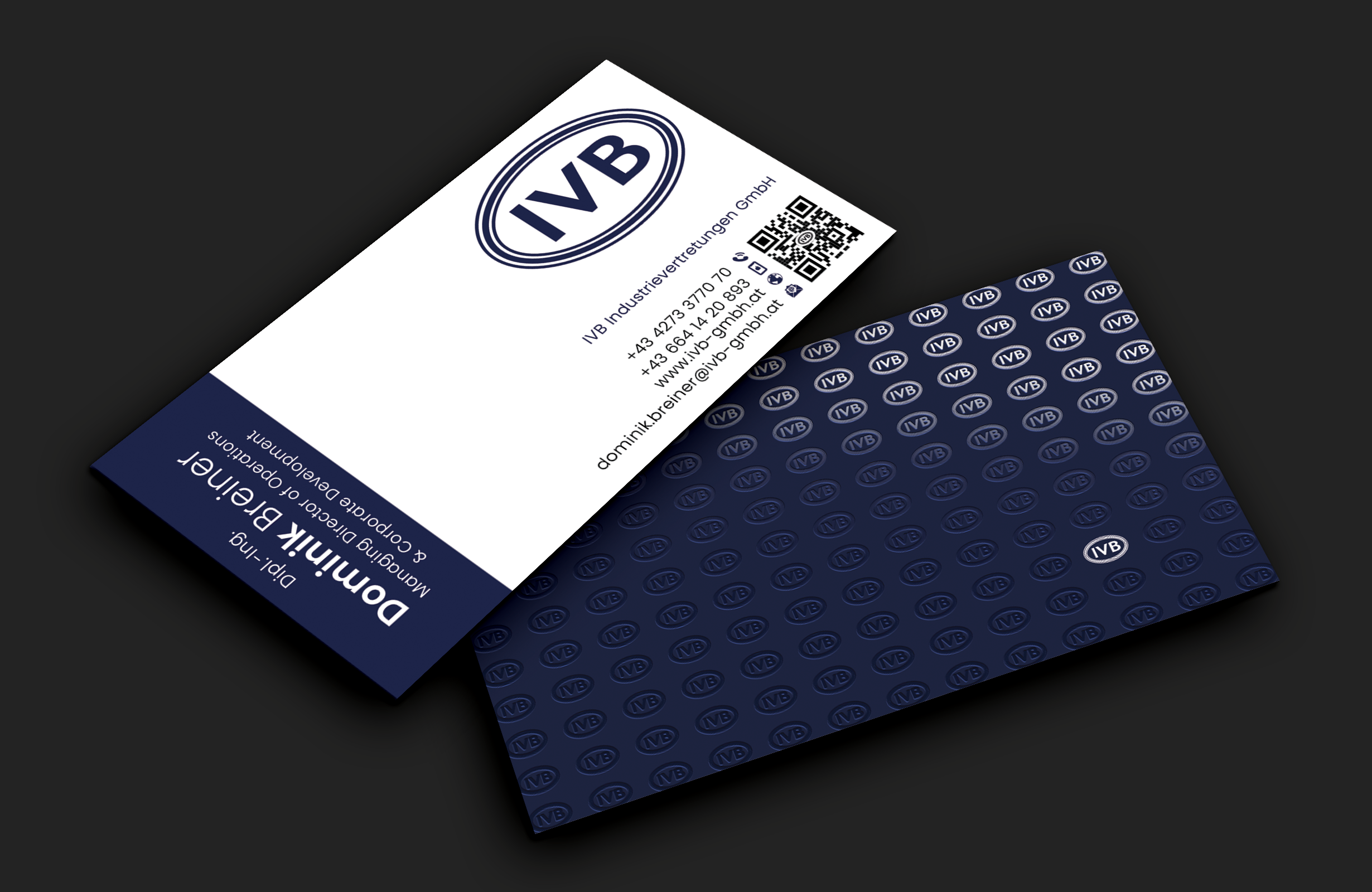 Business Card Design by DesignerShahadat for IVB Industrievertretungen GmbH | Design #34262462