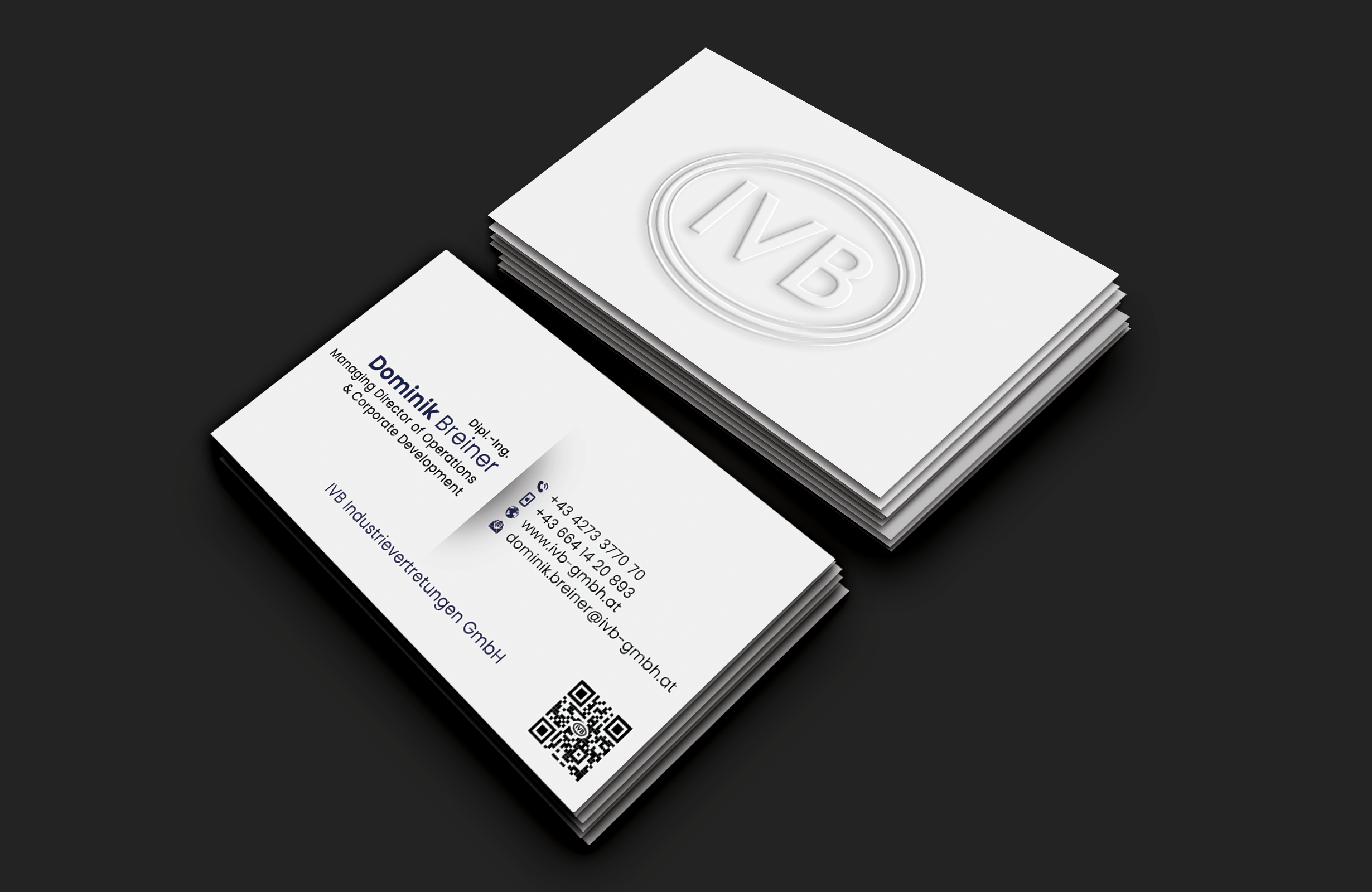 Business Card Design by DesignerShahadat for IVB Industrievertretungen GmbH | Design #34262521