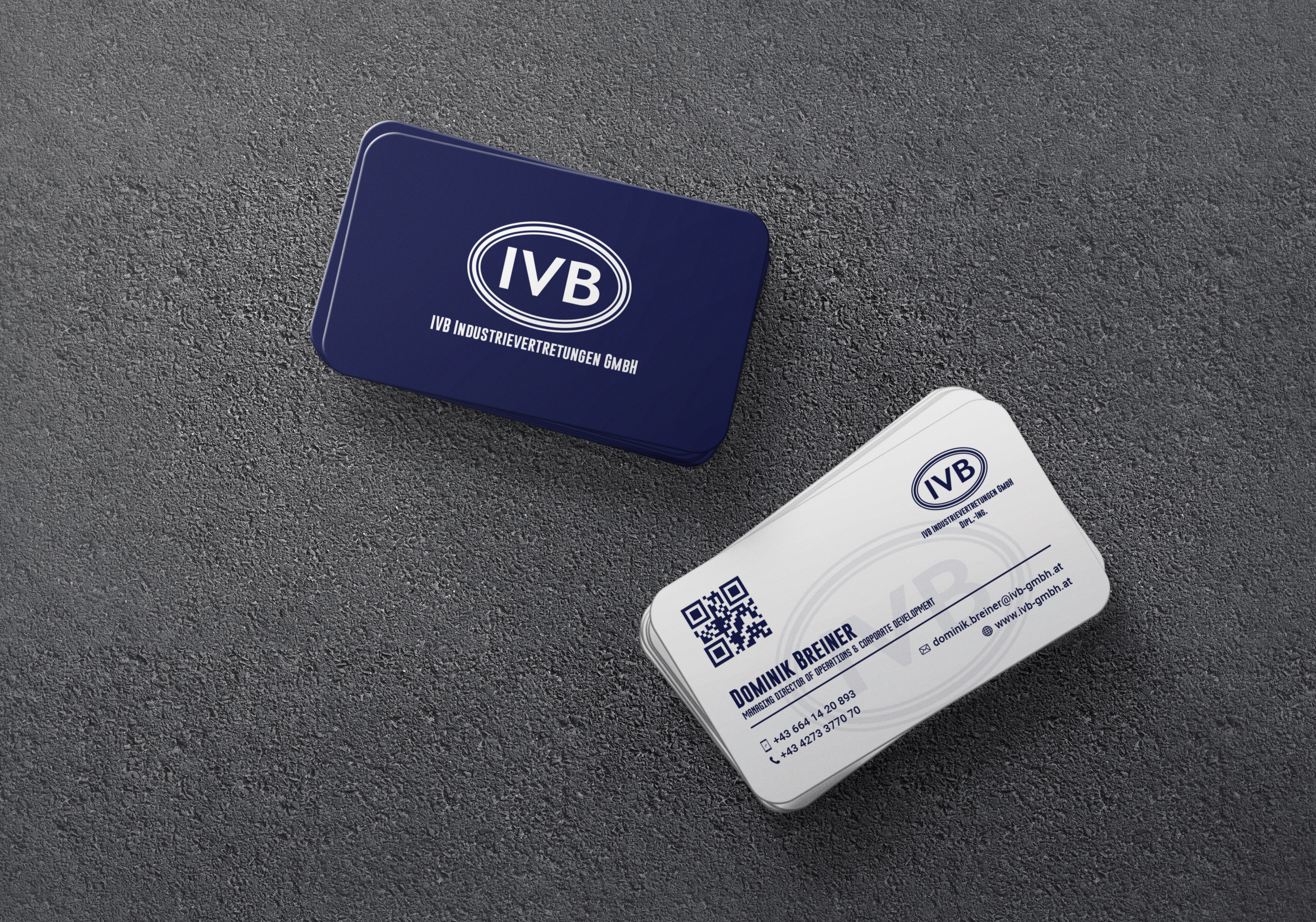 Diseño de Tarjeta de Presentación por @tDesigner  para IVB Industrievertretungen GmbH | Diseño #34252651