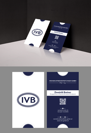 Business Card Design by fly  design for IVB Industrievertretungen GmbH | Design: #34258253