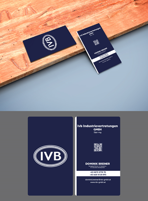 Business Card Design by fly  design for IVB Industrievertretungen GmbH | Design: #34268101