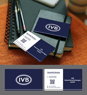 Business Card Design by fly  design for IVB Industrievertretungen GmbH | Design: #34284095