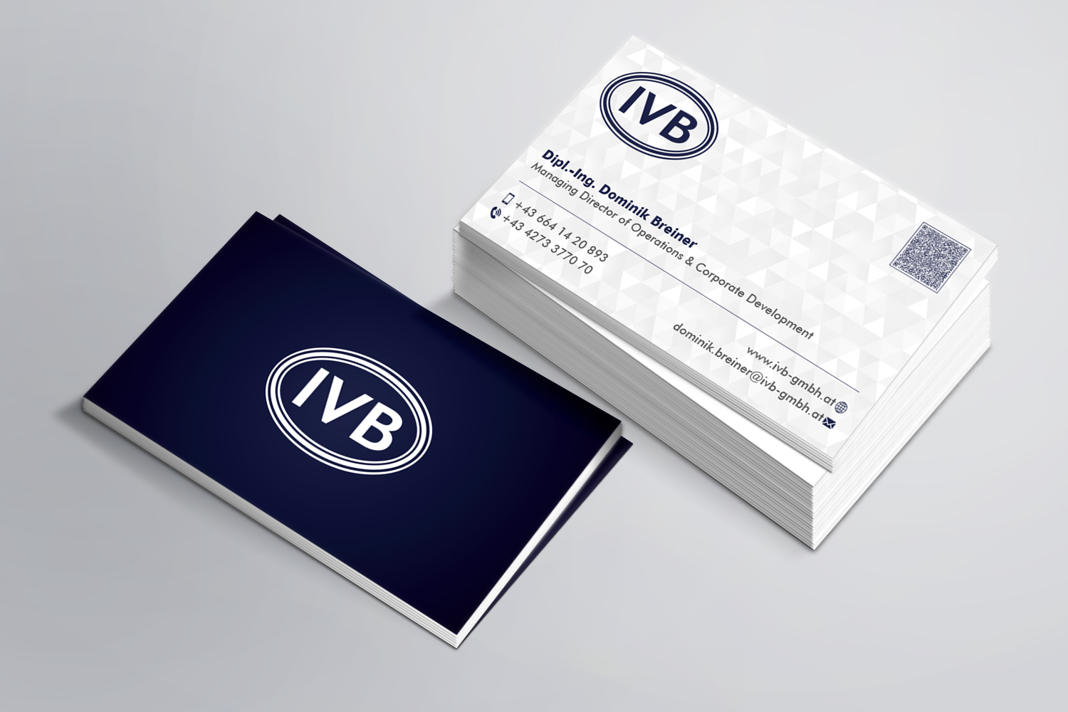 Business Card Design by Magic of Art for IVB Industrievertretungen GmbH | Design #34268383