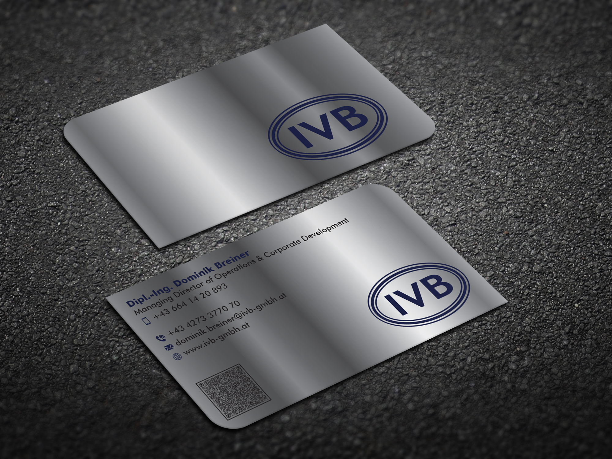 Diseño de Tarjeta de Presentación por Magic of Art para IVB Industrievertretungen GmbH | Diseño #34268384