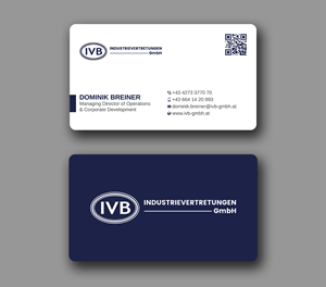 Design de Carte de Visite par Uttom 2 pour IVB Industrievertretungen GmbH | Design : #34249269