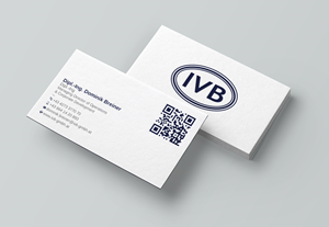 Design de Carte de Visite par Uttom 2 pour IVB Industrievertretungen GmbH | Design : #34253386