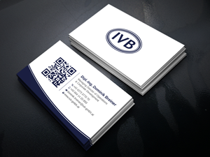 Diseño de Tarjeta de Presentación por Uttom 2 para IVB Industrievertretungen GmbH | Diseño: #34254445