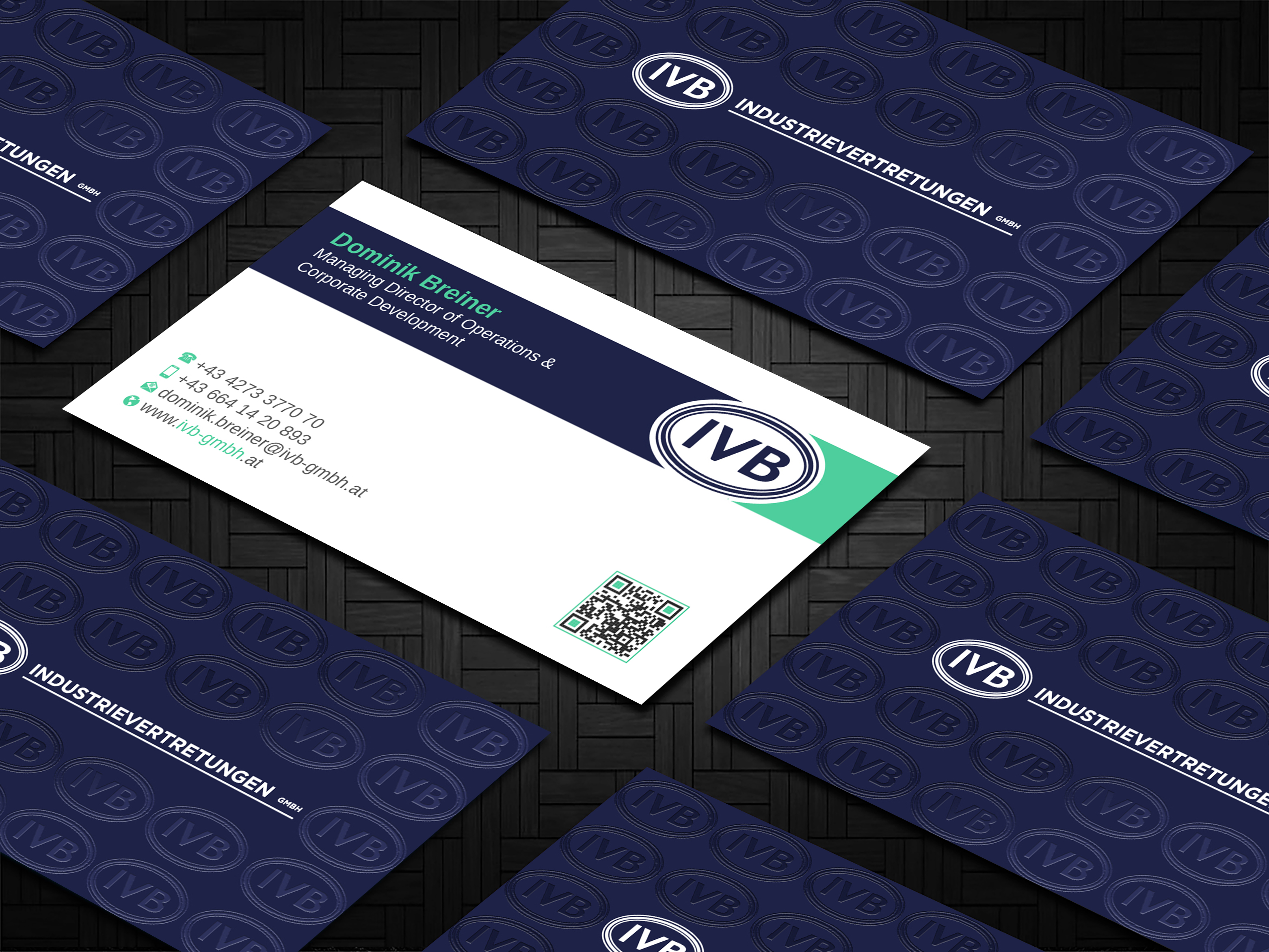 Business Card Design by Imagine design000 for IVB Industrievertretungen GmbH | Design #34258090