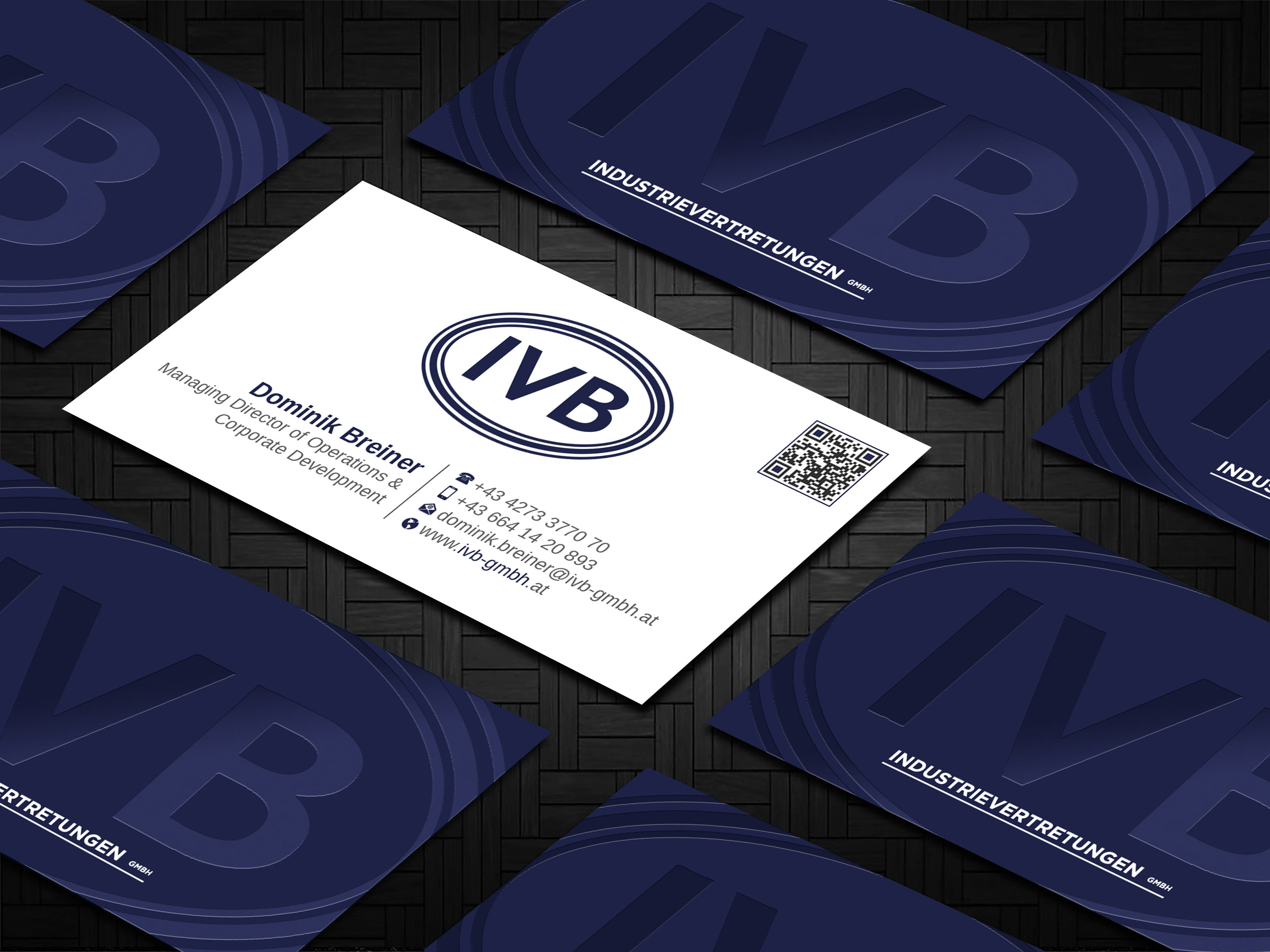 Business Card Design by Imagine design000 for IVB Industrievertretungen GmbH | Design #34258092