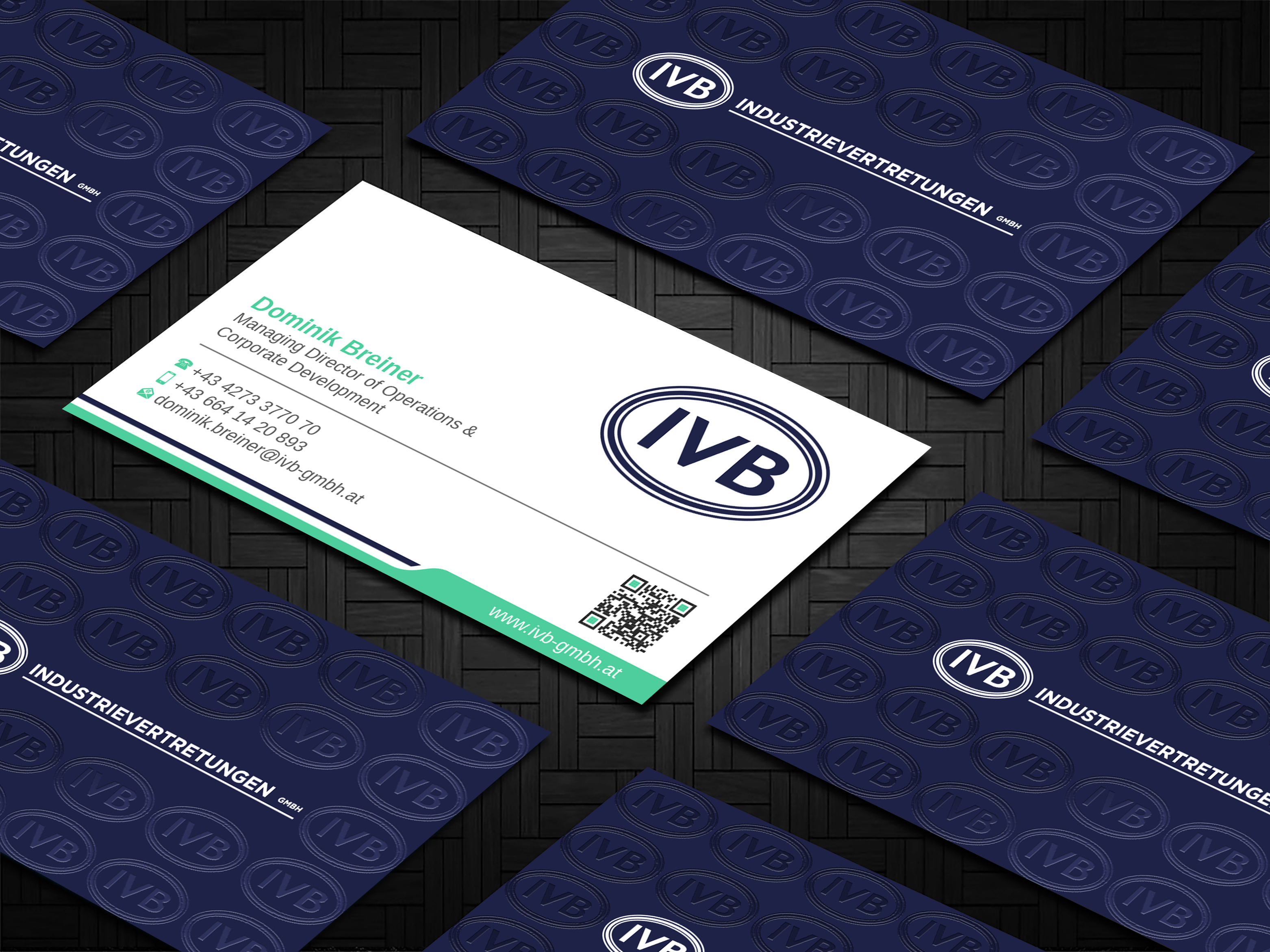 Business Card Design by Imagine design000 for IVB Industrievertretungen GmbH | Design #34258094