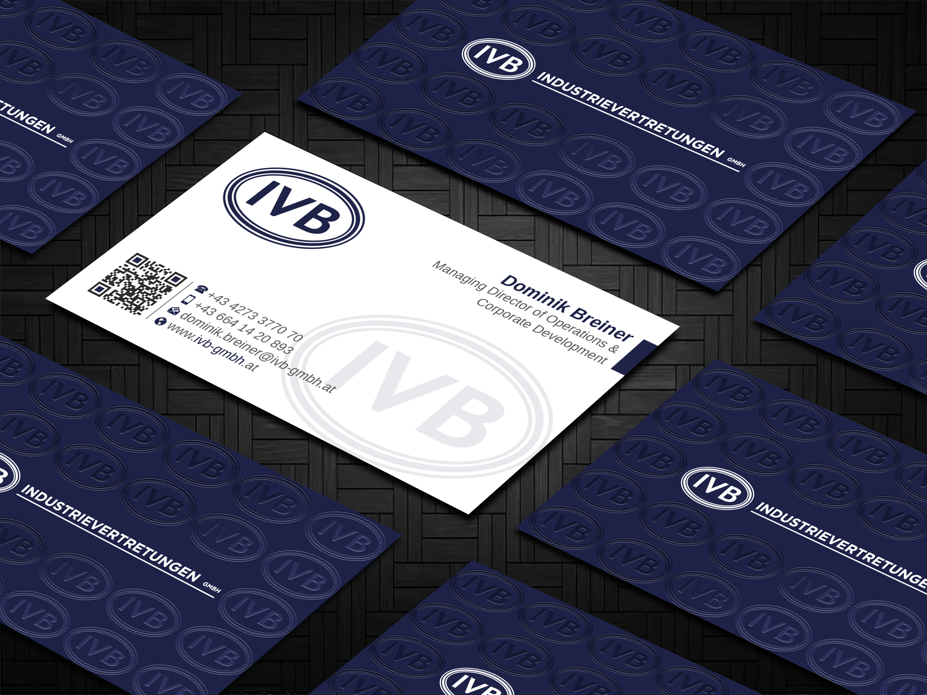 Business Card Design by Imagine design000 for IVB Industrievertretungen GmbH | Design #34258095