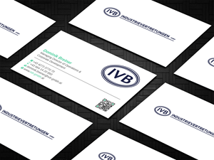 Design de Carte de Visite par Imagine design000 pour IVB Industrievertretungen GmbH | Design : #34258096