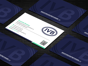 Design de Carte de Visite par Imagine design000 pour IVB Industrievertretungen GmbH | Design : #34258097