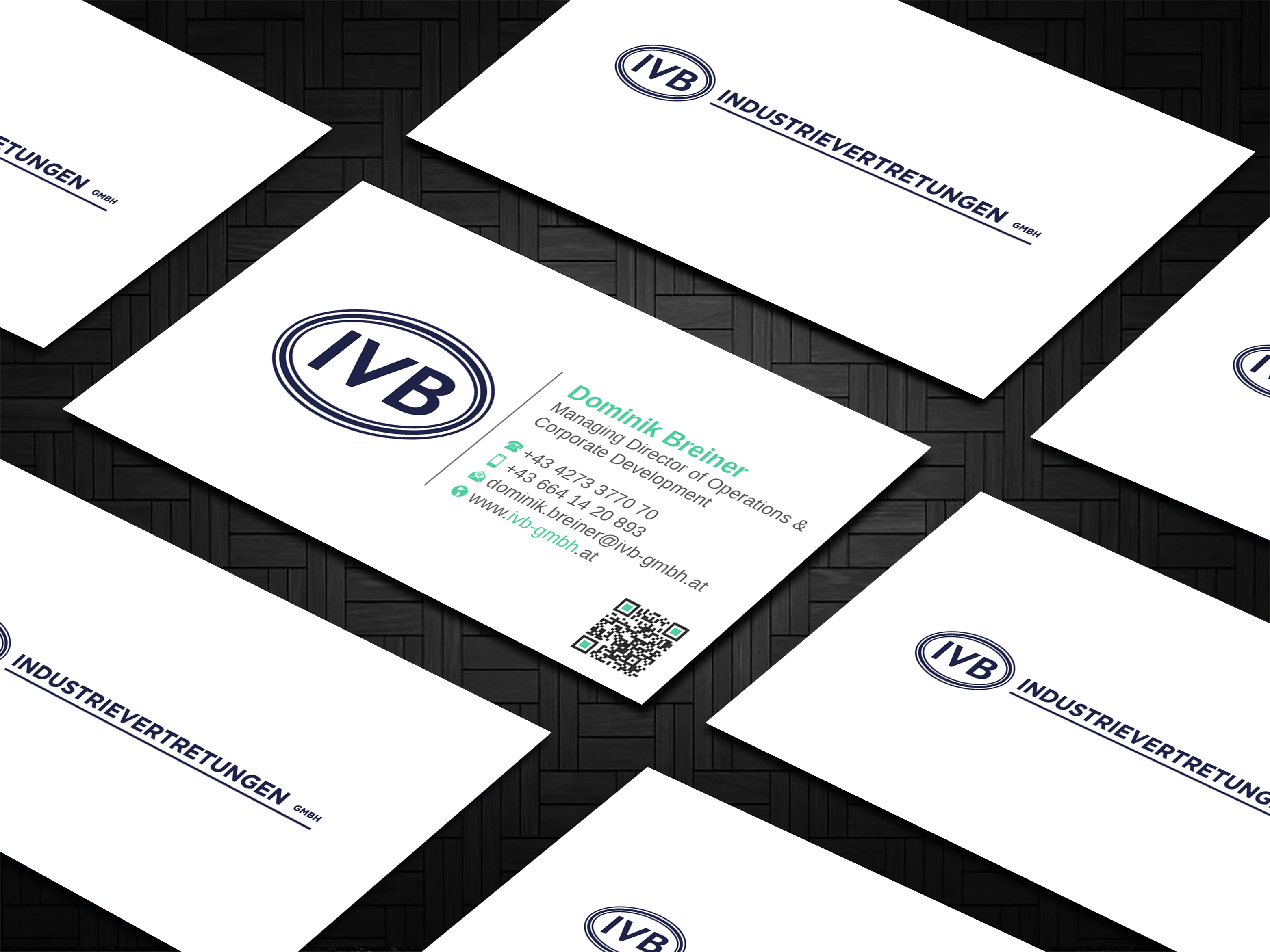 Business Card Design by Imagine design000 for IVB Industrievertretungen GmbH | Design #34258100