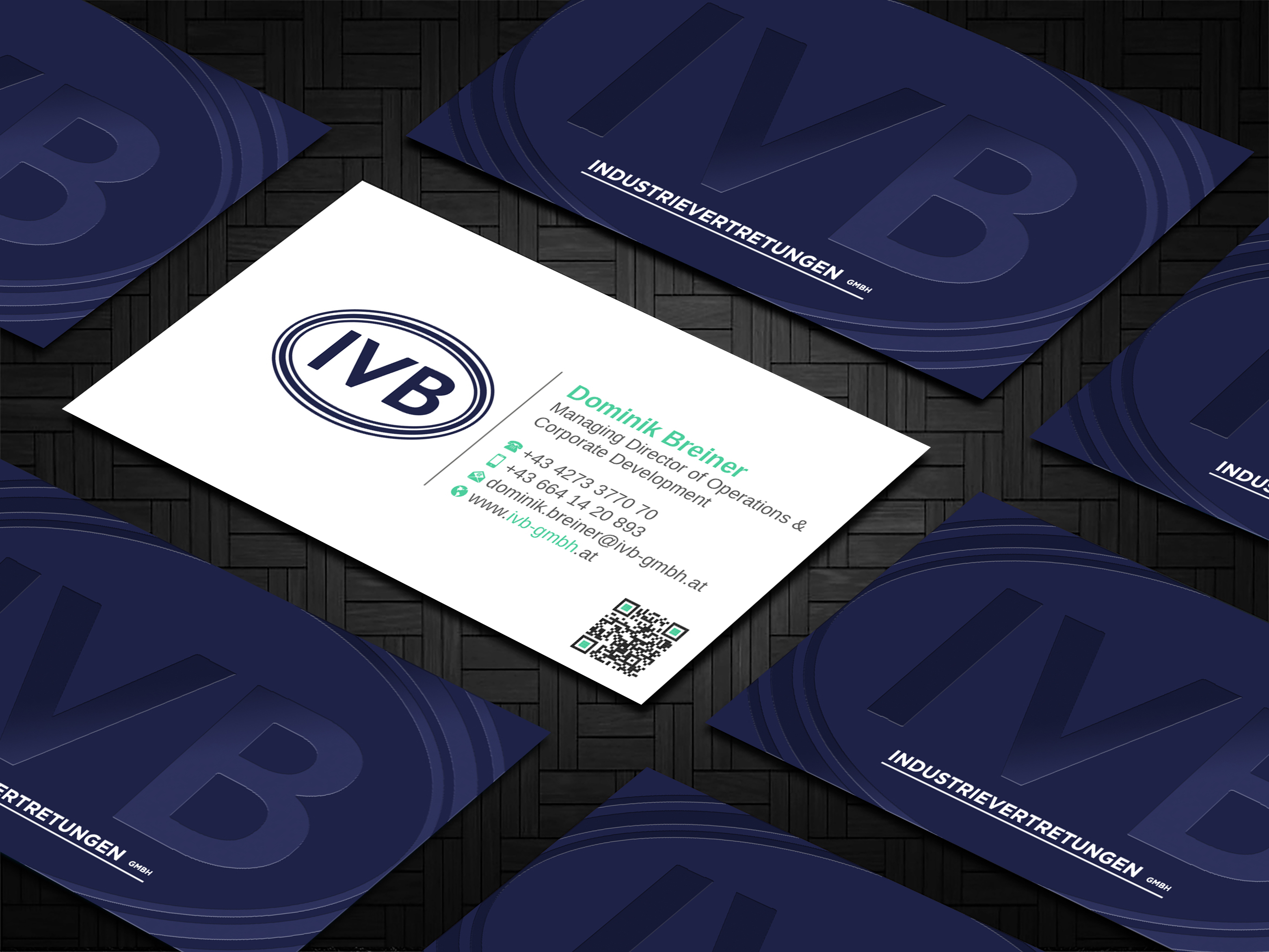 Business Card Design by Imagine design000 for IVB Industrievertretungen GmbH | Design #34258104