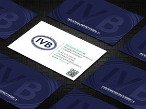 Design de Carte de Visite par Imagine design000 pour IVB Industrievertretungen GmbH | Design : #34258104
