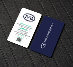 Design de Carte de Visite par Imagine design000 pour IVB Industrievertretungen GmbH | Design : #34258240