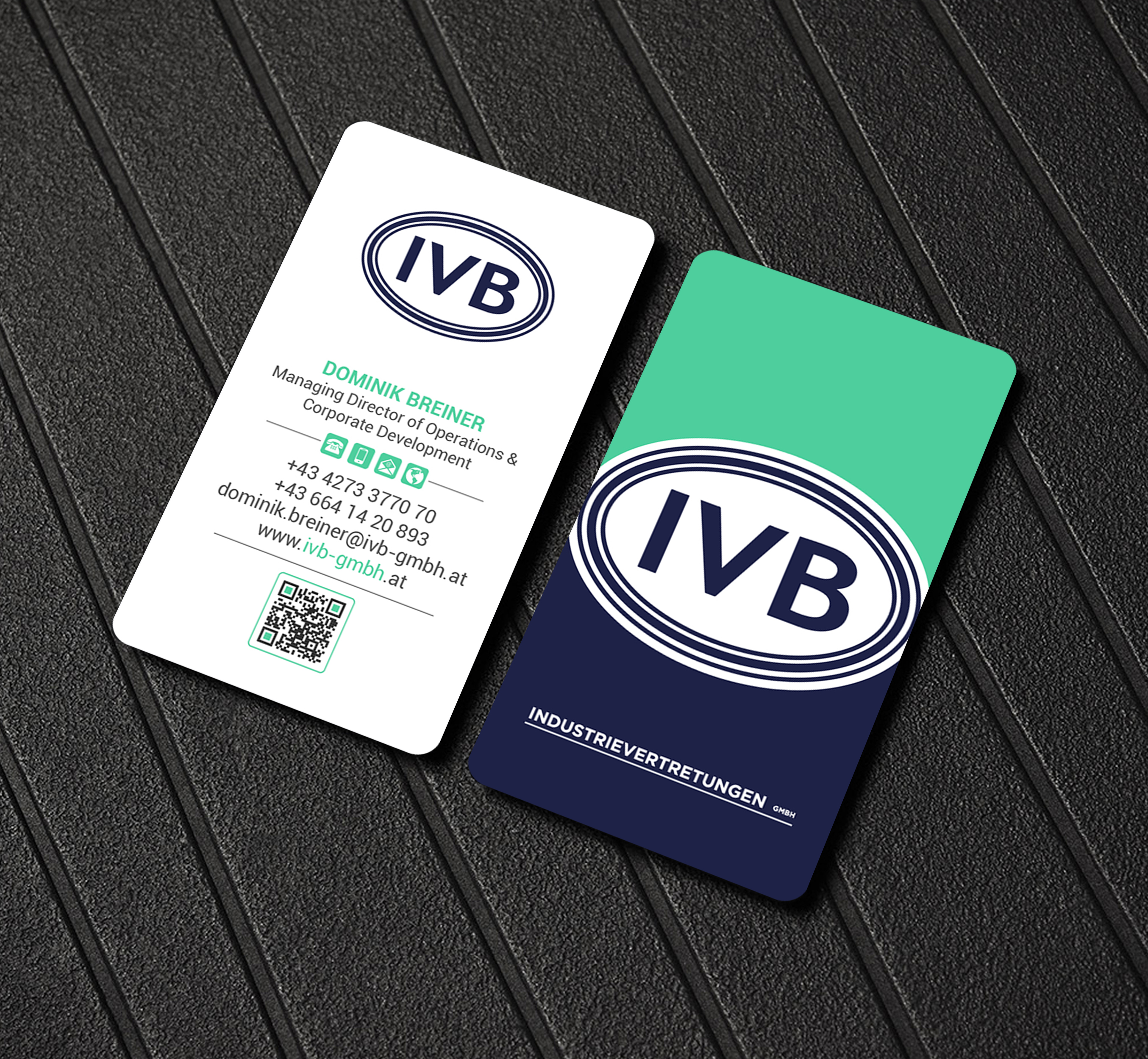 Business Card Design by Imagine design000 for IVB Industrievertretungen GmbH | Design #34258242