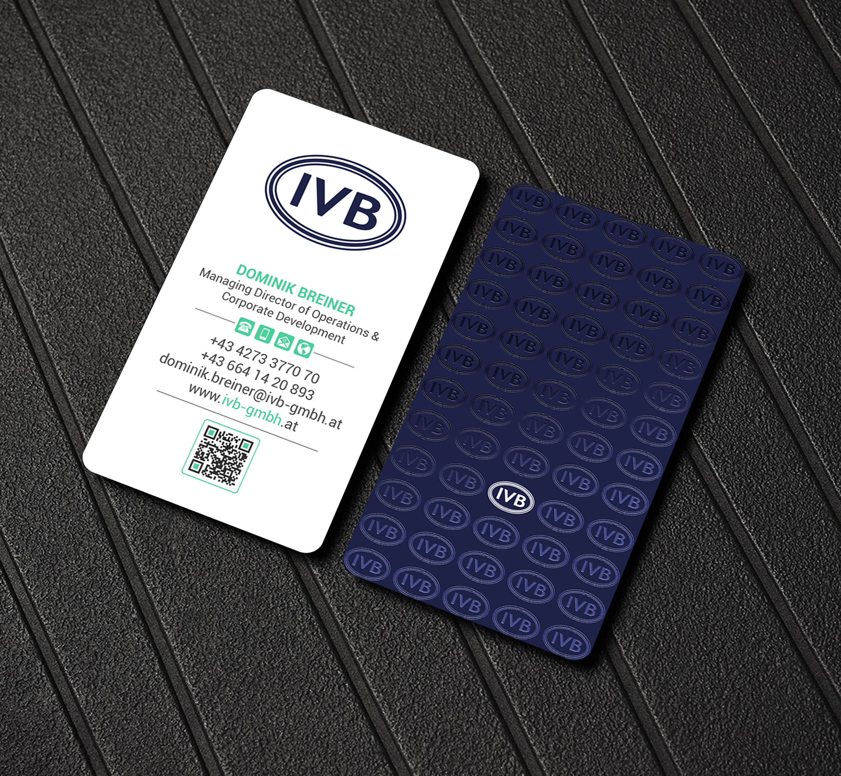 Business Card Design by Imagine design000 for IVB Industrievertretungen GmbH | Design #34258243
