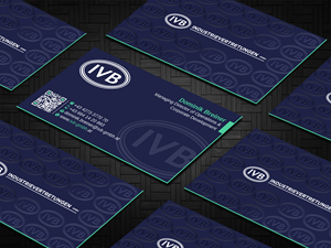 Business Card Design by Imagine design000 for IVB Industrievertretungen GmbH | Design: #34258351
