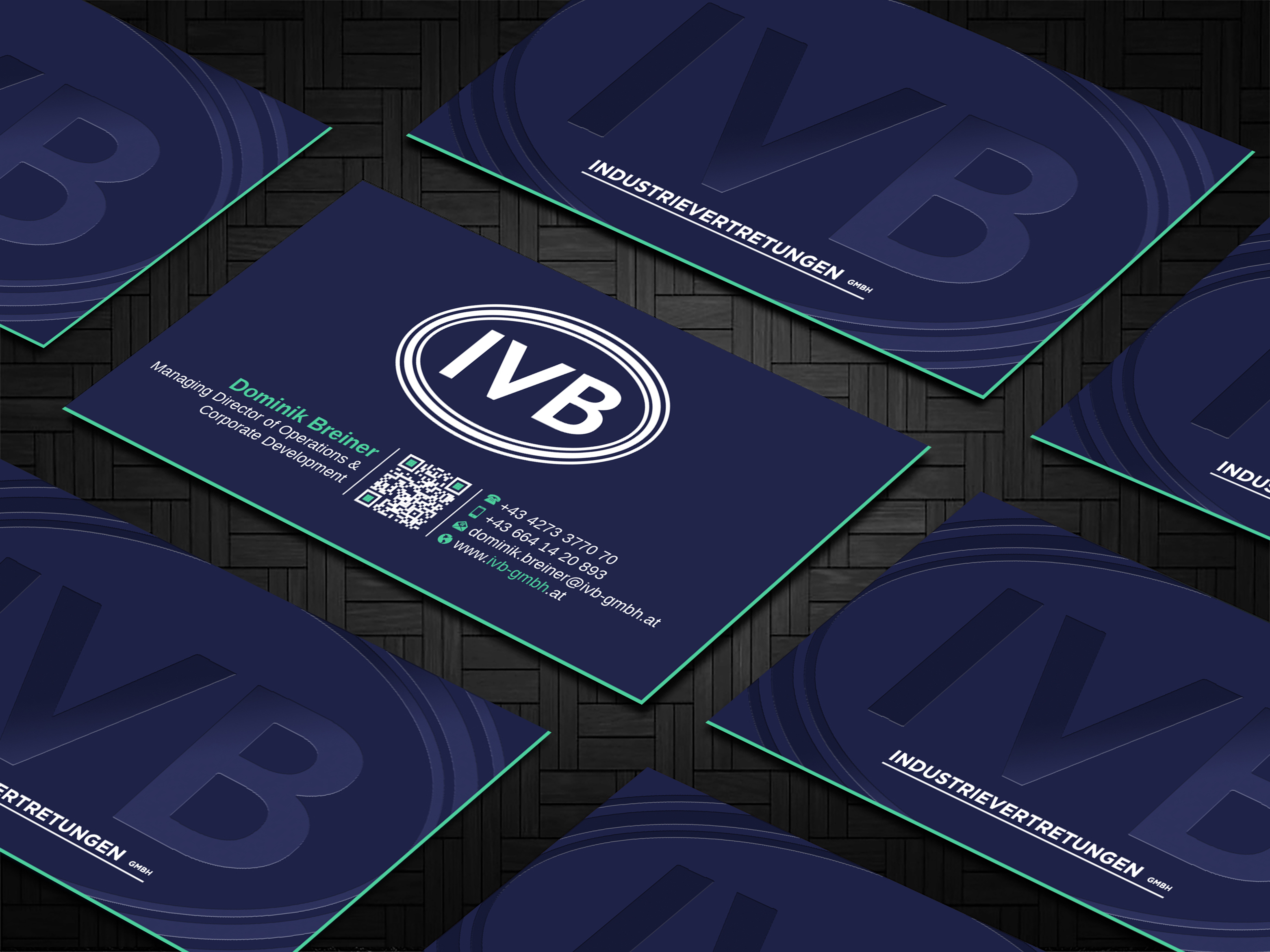 Visitenkarten-Design von Imagine design000 für IVB Industrievertretungen GmbH | Design #34258353