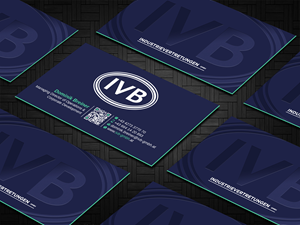 Business Card Design by Imagine design000 for IVB Industrievertretungen GmbH | Design: #34258353