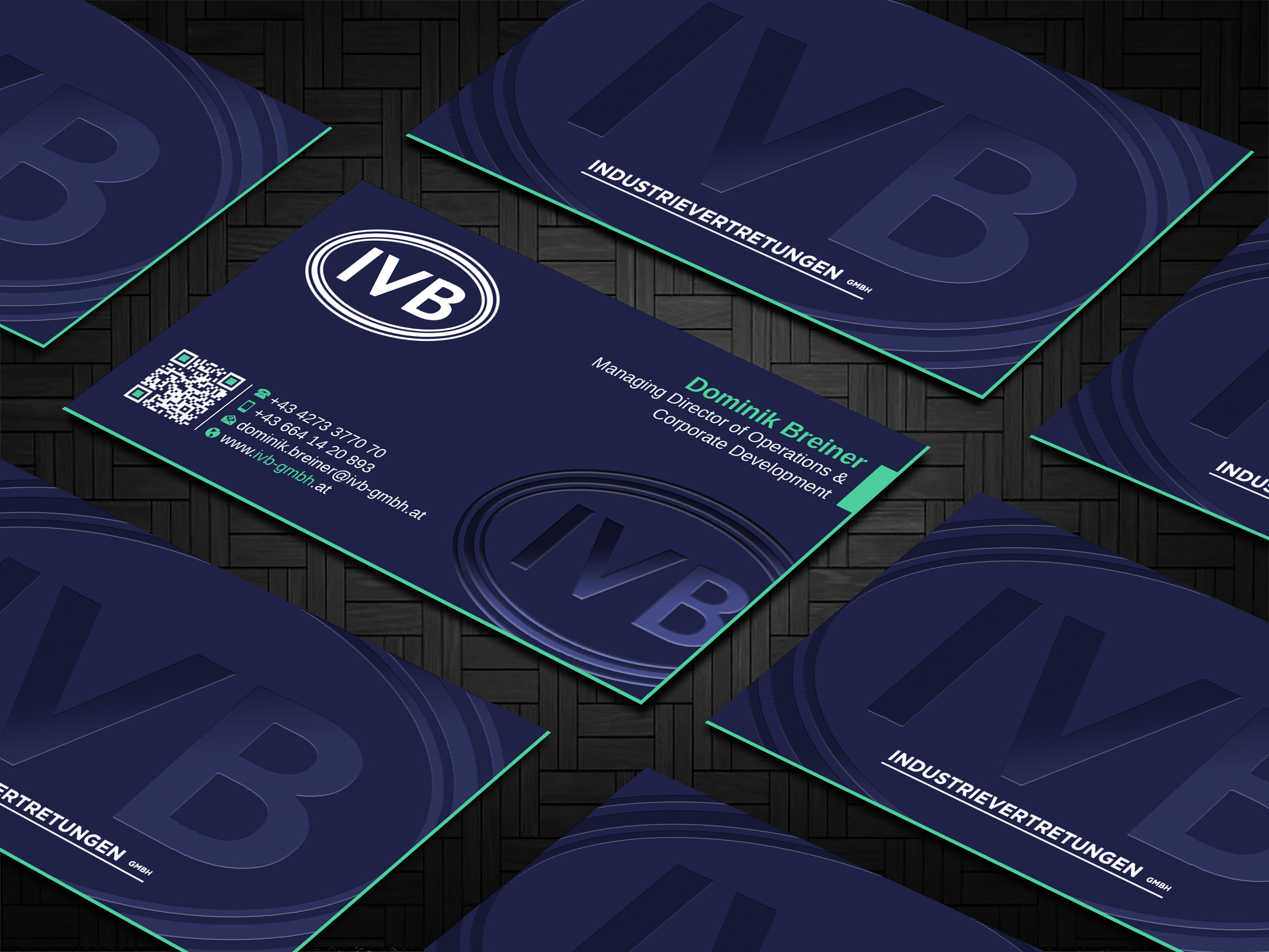 Visitenkarten-Design von Imagine design000 für IVB Industrievertretungen GmbH | Design #34258398