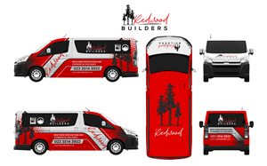 Design de Covering de Véhicule par guruntool pour REDWOOD BUILDERS | Design : #34250048
