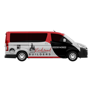 Design de Covering de Véhicule par YourLogoMaster pour REDWOOD BUILDERS | Design : #34267405