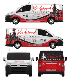 Design de Covering de Véhicule par AZ_Studio pour REDWOOD BUILDERS | Design : #34266029