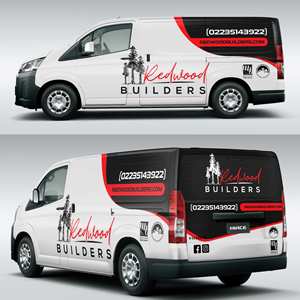 Design de Covering de Véhicule par DESIGN SOLUTIONS 007 pour REDWOOD BUILDERS | Design : #34290619