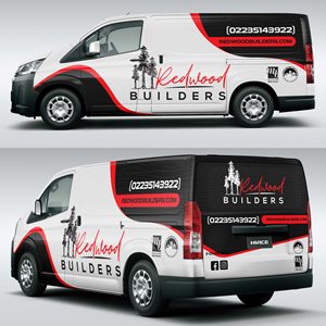 Design de Covering de Véhicule par DESIGN SOLUTIONS 007 pour REDWOOD BUILDERS | Design : #34290747