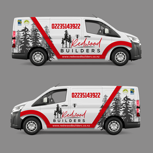 Design de Covering de Véhicule par 123graphics pour REDWOOD BUILDERS | Design : #34253053