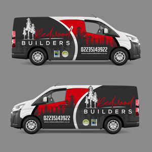 Design de Covering de Véhicule par 123graphics pour REDWOOD BUILDERS | Design : #34253054