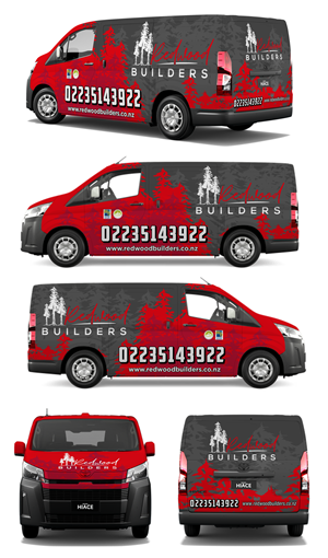 Design de Covering de Véhicule par 123graphics pour REDWOOD BUILDERS | Design : #34256872