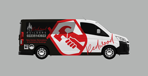 Car Wrap Design by Maestroto for REDWOOD BUILDERS | Design #34258920