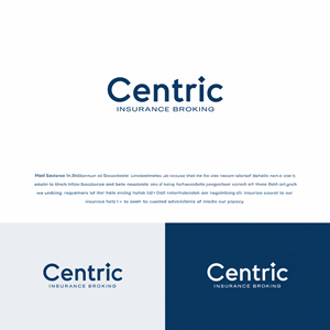 Diseño de Logo por Visionary Creations para Centric Insurance Brokers | Diseño: #34256975