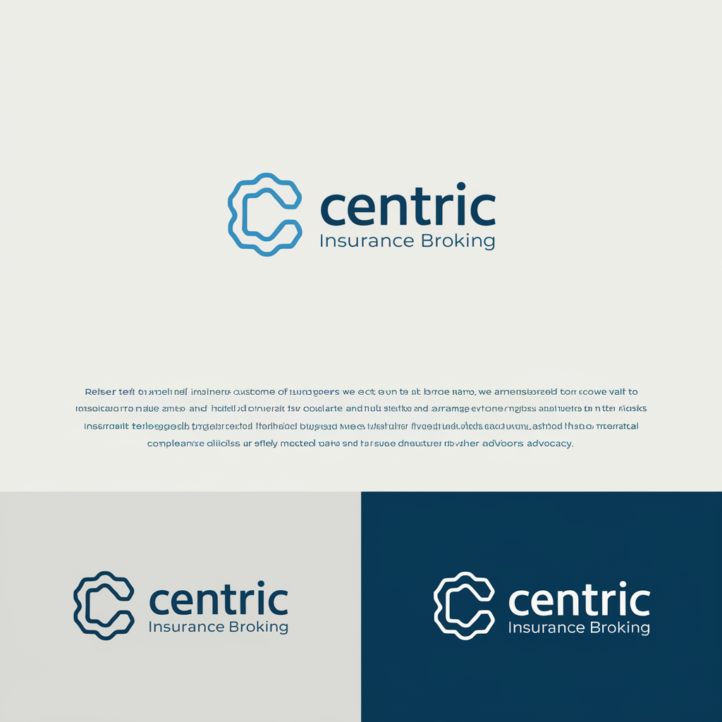 Diseño de Logo por Visionary Creations para Centric Insurance Brokers | Diseño #34257602