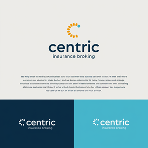 Diseño de Logo por Visionary Creations para Centric Insurance Brokers | Diseño: #34257604