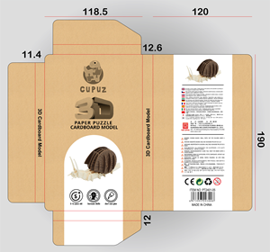Diseño de Empaque por HT Graphic para RED LEAVES GIFT(HONGKONG).CO.LTD | Diseño: #34332146