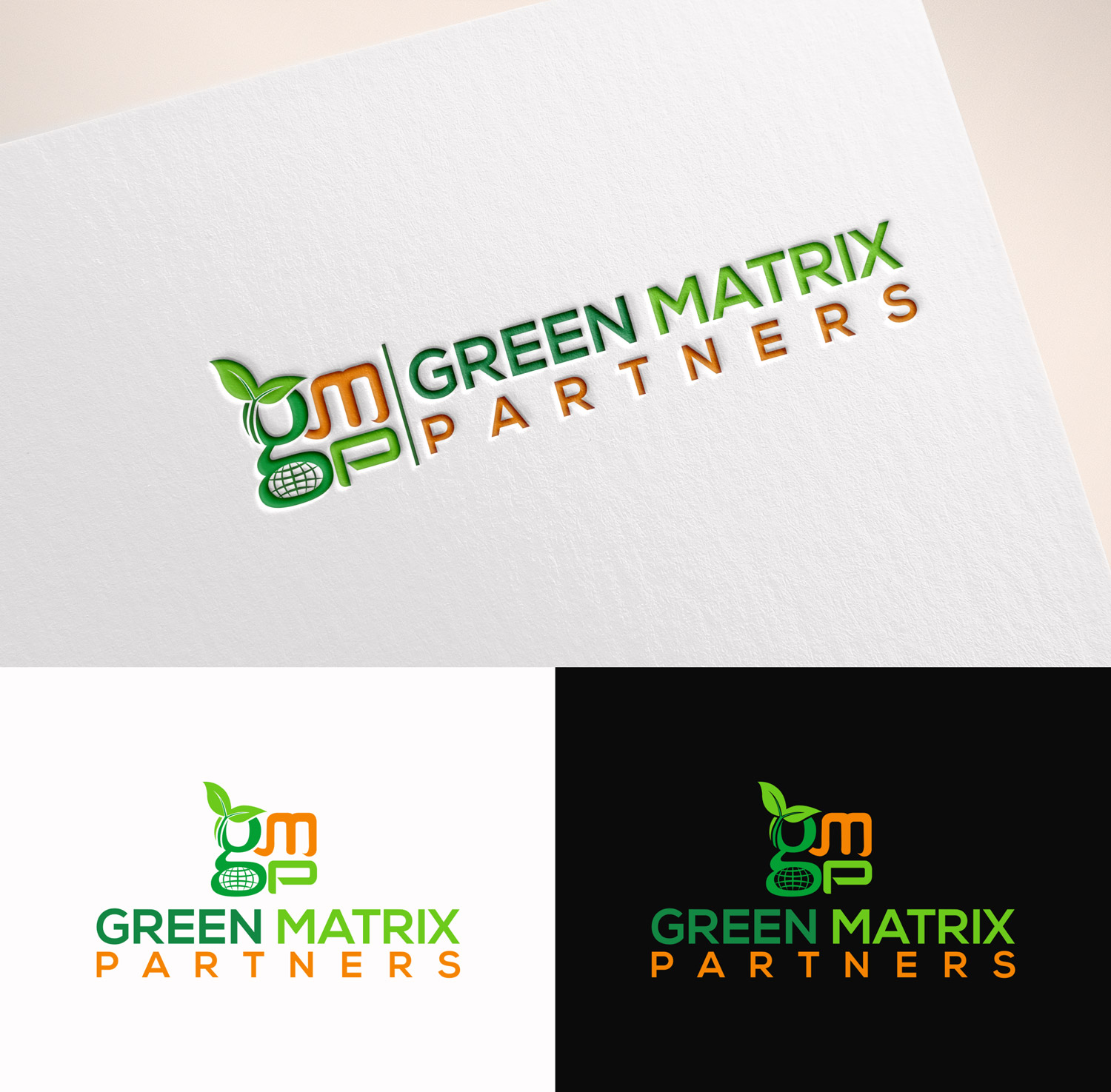 Logo Design by M Art & Design for Green Matrix Partners Llc | Design #34263243