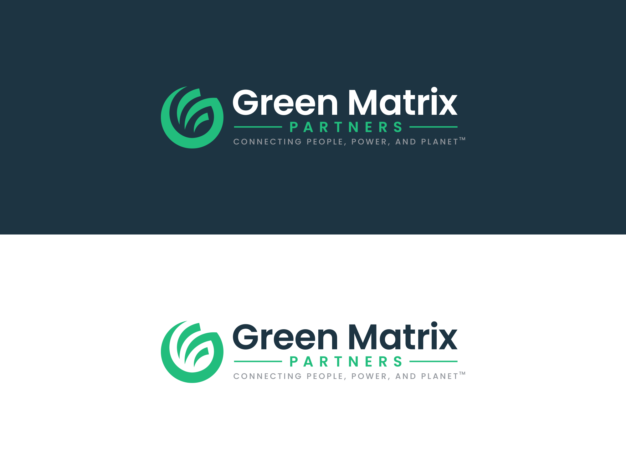 Logo Design by COLOUR CREATIVE for Green Matrix Partners Llc | Design #34307677