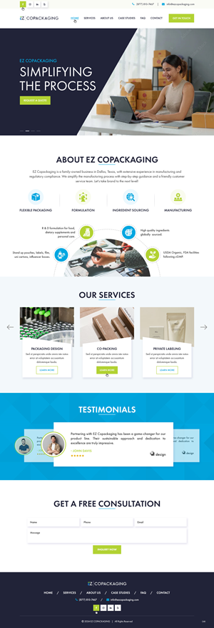 Web Design by pb for this project | Design #34259174