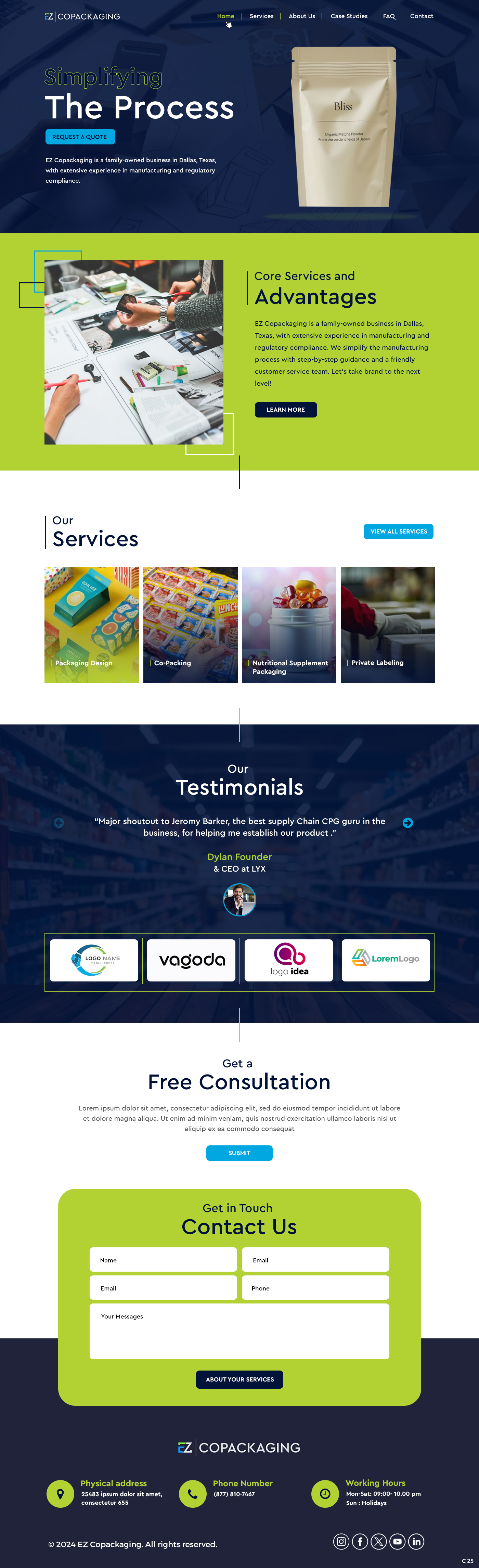 Web Design by pb for this project | Design #34259175