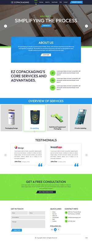 Web Design by pb for this project | Design: #34259177