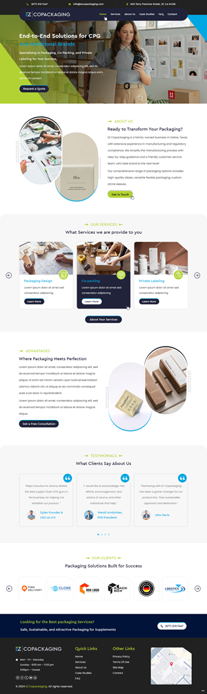 Web Design by pb for this project | Design: #34259182