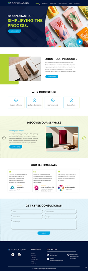 Web Design by pb for this project | Design: #34259185