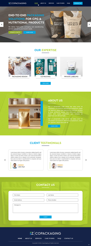 Web Design by pb for this project | Design: #34259191