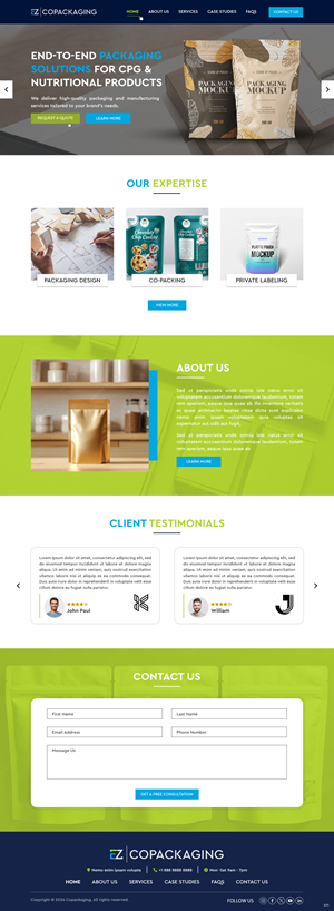 Web Design by pb for this project | Design: #34270909
