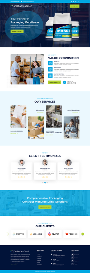 Web Design by Sbss for this project | Design: #34269276